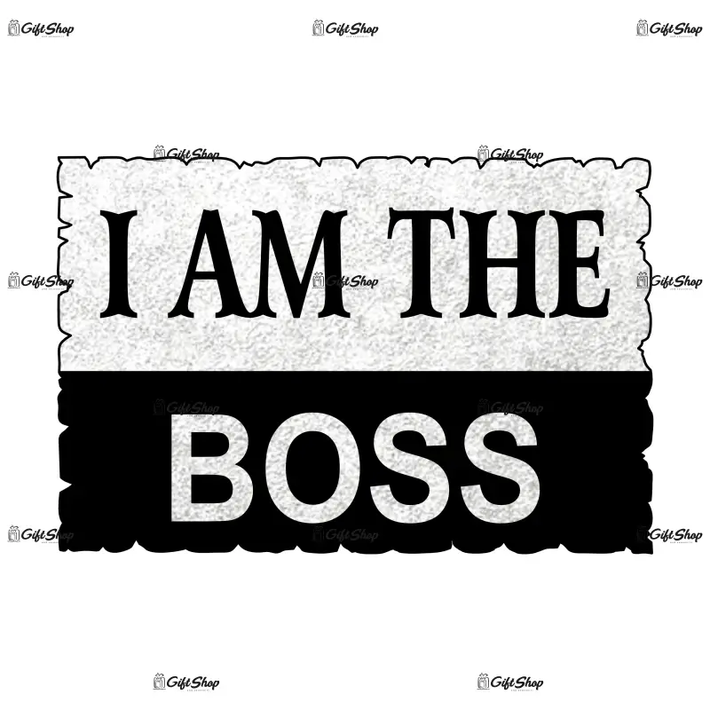 Mgs074-magnet frigider-i am the boss